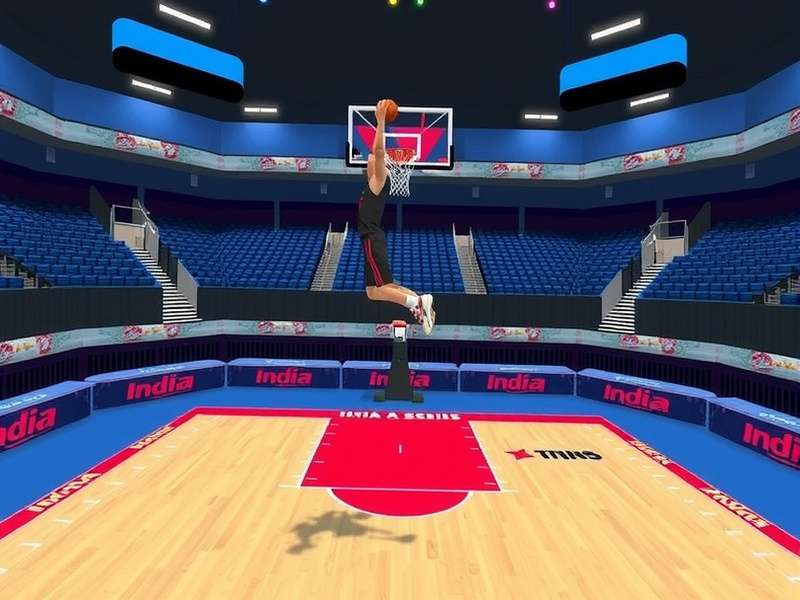 India VR Dunk Elite Gameplay Action